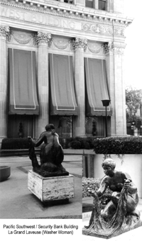 "La Grand Laveuse (washer woman)" Bronze by Pierre Auguste Renoir